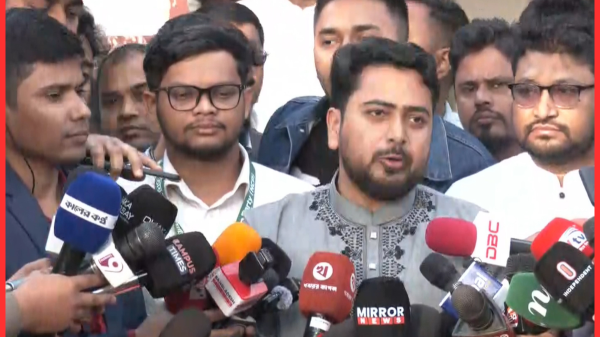 সরকার গঠনের দ্বারপ্রান্তে ১১ দলীয় জোট: নাহিদ ইসলাম