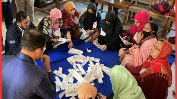 ভোটগ্রহণ শেষ, গণনা শুরু