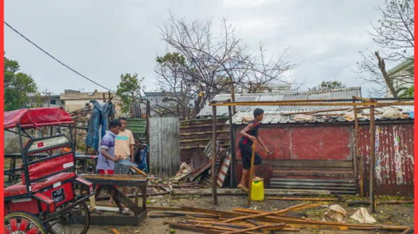 মাদাগাস্কারে ঘূর্ণিঝড় ‘গেজানি’র তাণ্ডব, নিহত ৩৮