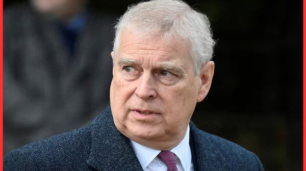 ব্রিটিশ রাজা চার্লসের ছোট ভাই প্রিন্স অ্যান্ড্রু গ্রেফতার