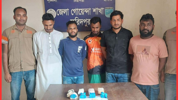 ১০ হাজার ১০০ পিস ইয়াবাসহ পাঁচ মাদক কারবারি গ্রেপ্তার