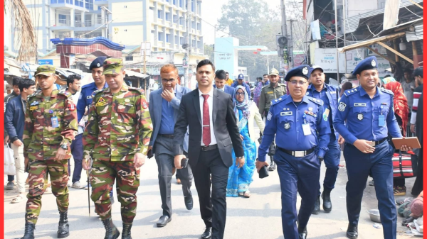 নওগাঁয়ে দুর্নীতি ও মাদক রুখতে প্রশাসন-পুলিশ সর্বদা তৎপর