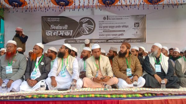 তালতলীতে ইসলামী আন্দোলনের শেষ জনসভা, জনসমুদ্রের ঢল