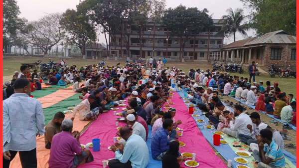 ঝিনাইগাতীতে বিএনপি নেতার উদ্যোগে ইফতার ও দোয়া মাহফিল