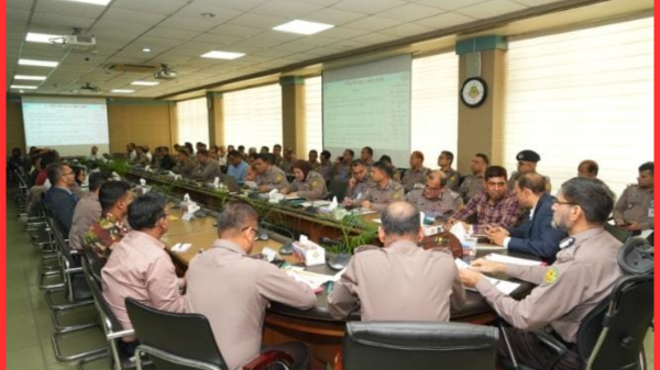 ঢাকা মহানগর এলাকায় নিরাপত্তা ও ট্রাফিক সমন্বয় সভা অনুষ্ঠিত