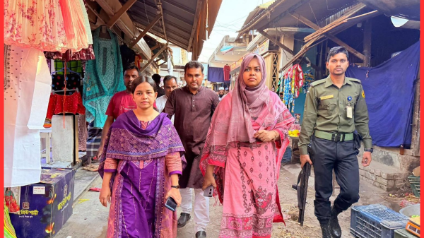 তালমা বাজারে রমজান প্রস্তুতি: মোবাইল কোর্টে দুই ব্যবসায়ী জরিমানা