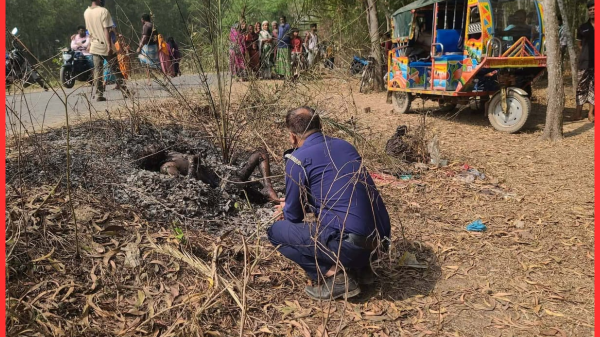 গাজীপুরের গাজীপুর জেলার শ্রীপুর উপজেলা এক অজ্ঞাত কিশোরকে হত্যার পর তার মরদেহে আগুন দেওয়ার ঘটনা ঘটেছে। উপজেলার তেলিহাটি ইউনিয়ন এর টেংরা গ্রামে এ ঘটনা ঘটে।