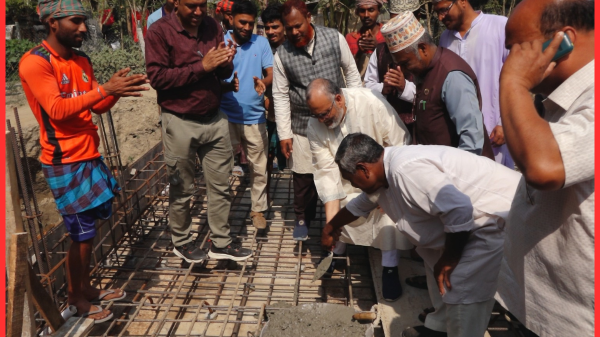 যশোরে দুই সেতুর ঢালাই কাজের উদ্বোধন করলেন এমপি ডা. মোসলেহ উদ্দিন ফরিদ