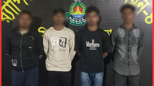 র‌্যাবের অভিযানে হত্যা মামলার ৬ আসামি গ্রেফতার