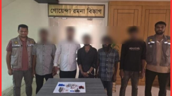মাদকবিরোধী অভিযানে গ্রেফতার ৫ জনের সাজা