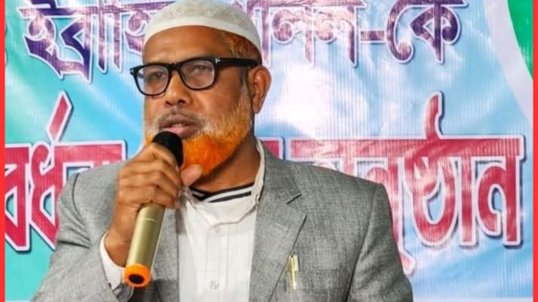 ঝিকরগাছা উপজেলা পরিষদ নির্বাচনে চেয়ারম্যান পদপ্রার্থী অধ্যাপক জয়নাল আবেদীন