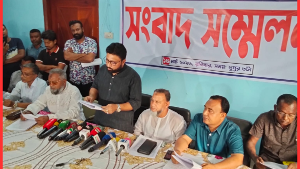 যশোর-২: বিভ্রান্তিকর সাক্ষাৎকারের প্রতিবাদে ঝিকরগাছায় বিএনপির যৌথ সংবাদ সম্মেলন