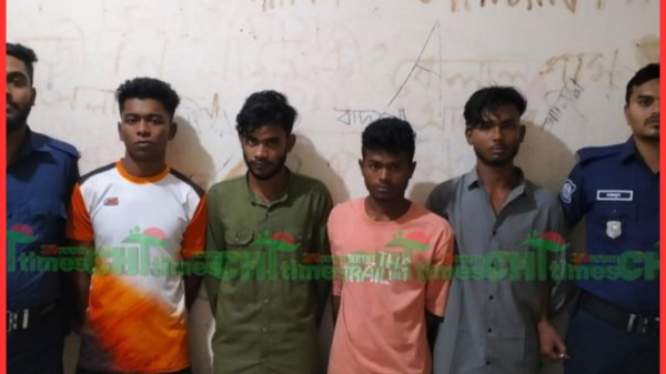 রাঙামাটিতে অভিযানে ইয়াবাসহ ৪ জন গ্রেফতার