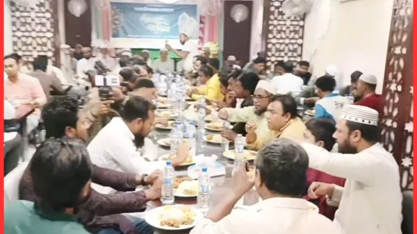 শাহজাদপুরে সাংবাদিকদের সম্মানে জামায়াতের ইফতার মাহফিল