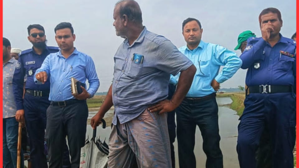 ঘষিয়াখালী চ্যানেলের চরে মাটি ফেলে জমি দখলের চেষ্টা, তদন্তে প্রশাসন