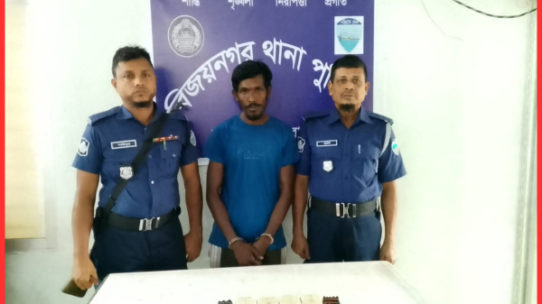 বিজয়নগরে বিশেষ অভিযানে ১০ হাজার ইয়াবাসহ মাদক কারবারি গ্রেফতার