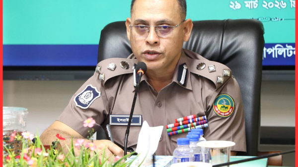 গাজীপুরে পুলিশের মাসিক অপরাধ পর্যালোচনা সভা ও ঈদ পুনর্মিলনী অনুষ্ঠিত