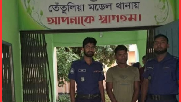 তেঁতুলিয়ায় ইয়াবাসহ যুবক আটক, ৩ মাসের কারাদণ্ড