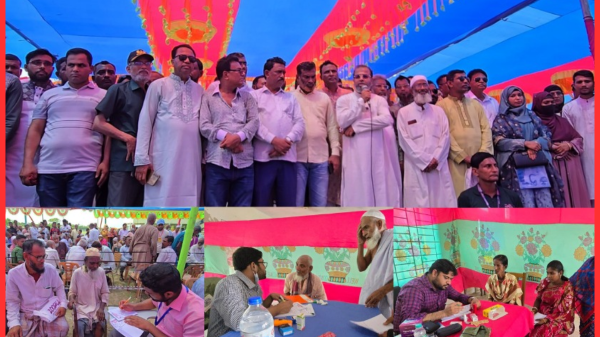 প্রতিমন্ত্রী শেখ ফরিদুলের উদ্যোগে রামপালে বিনামূল্যে চক্ষু চিকিৎসা