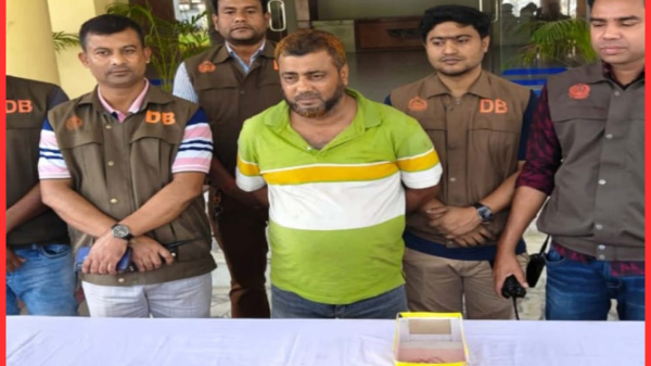 ঝিকরগাছায় ডিবি পুলিশের অভিযানে ইয়াবাসহ ব্যবসায়ী আটক, উদ্ধার সাড়ে ১৯ লাখ টাকা