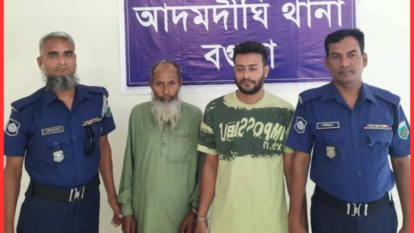 আদমদীঘিতে বিশেষ অভিযানে মাদক ব্যবসায়ীসহ ৪ জন গ্রেফতার