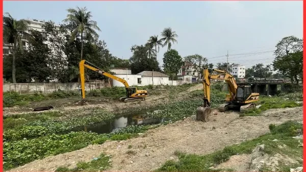 জ্বালানিসংকটে বন্ধ ইছামতী নদী খননের কাজ, লোকসানের শঙ্কা