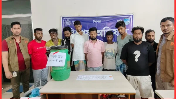 সাভার-আশুলিয়ায় ডিবির ব্যাপক অভিযানে হেরোইন, ইয়াবা ও চোলাই মদসহ ৯ আসামি গ্রেফতার