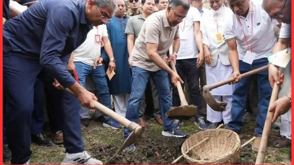 শার্শায় উলাশীর খাল পুনঃখনন কার্যক্রমের উদ্বোধন অনুষ্ঠিত