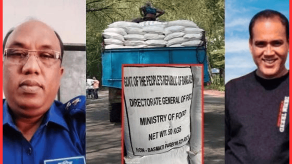 বরিশালে পুলিশের ২০ টন রেশনের চাল আটক: চরমোনাই মাদ্রাসায় নেওয়ার অভিযোগ