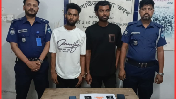 আখাউড়ায় ৫০০ পিস ইয়াবাসহ দুই মাদক কারবারি গ্রেফতার